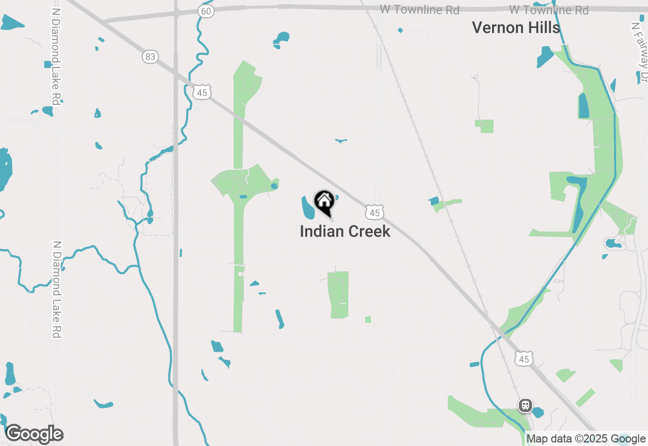 Map of 604 Geneva Court, Indian Creek, IL 60061