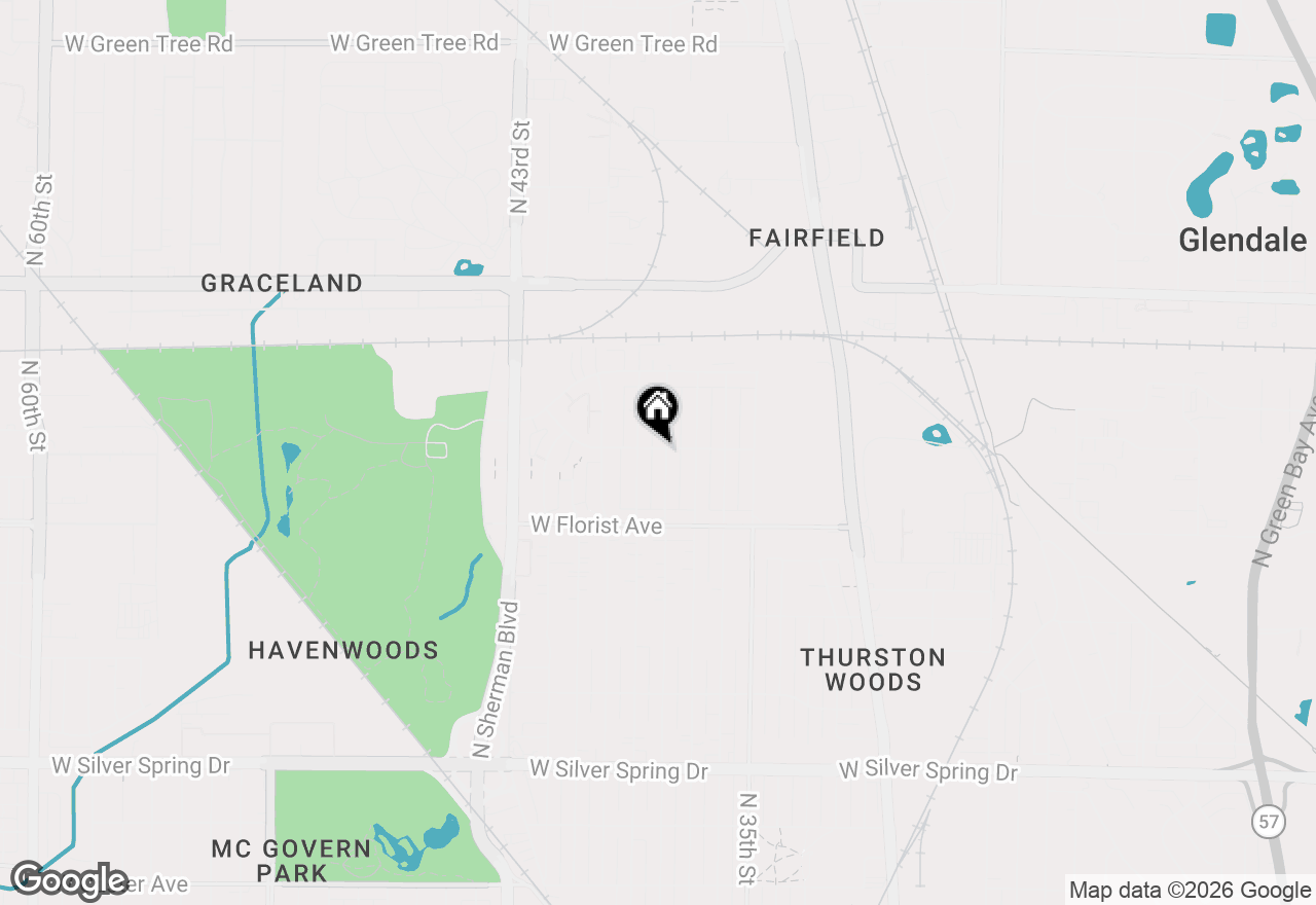 Map of 3805 W Kaul Ave, Milwaukee, WI 53209
