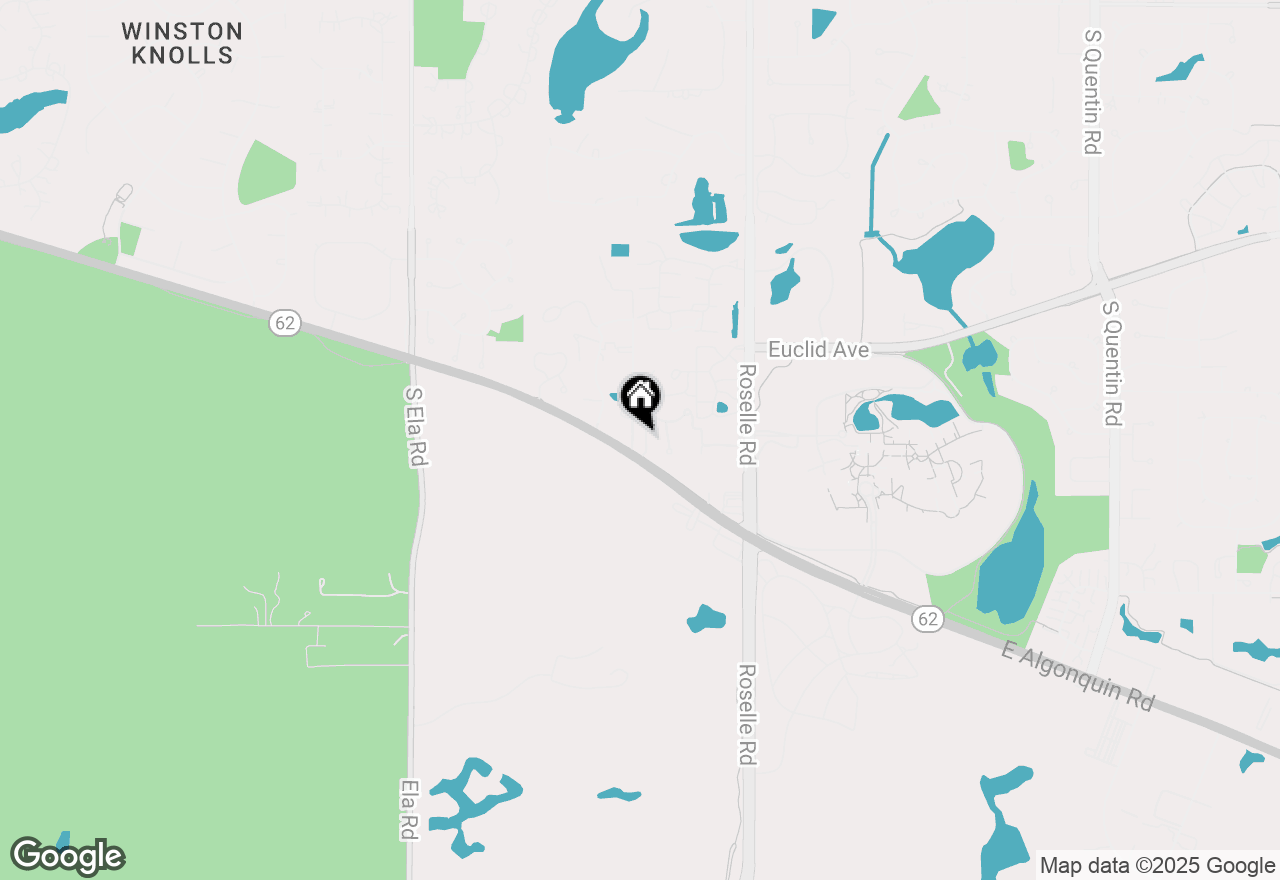 Map of 1572 S Kembley Avenue #1572, Palatine, IL 60067