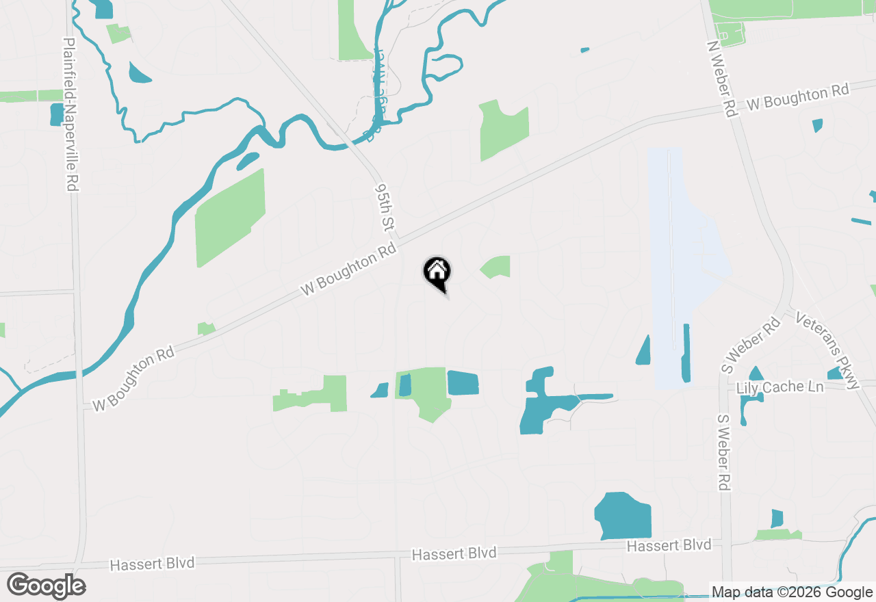 Map of 9 Lilac Court, Bolingbrook, IL 60490