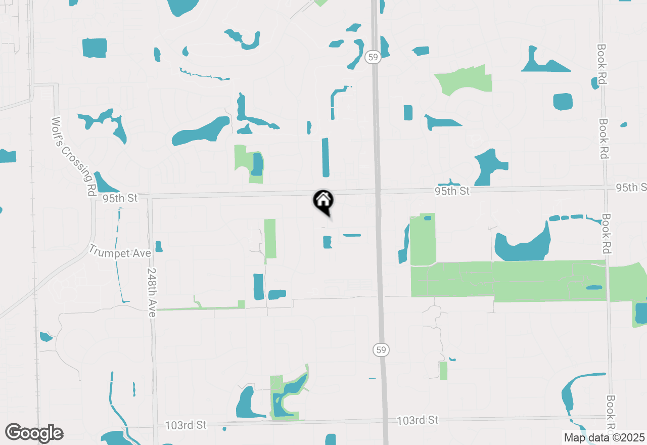 Map of 3087 Serenity Lane, Naperville, IL 60564