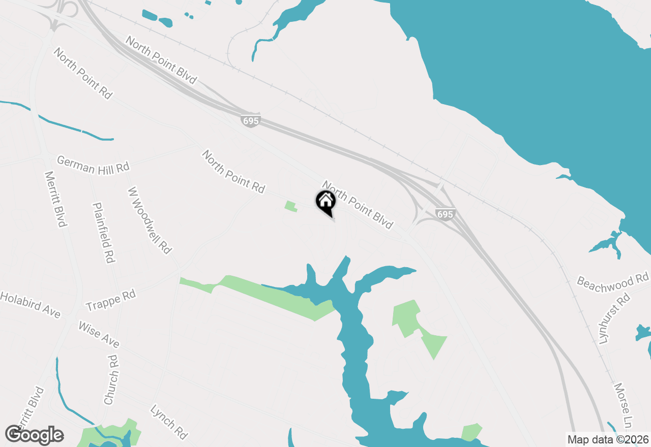 Map of 3413 Wallford Drive, Baltimore, MD 21222