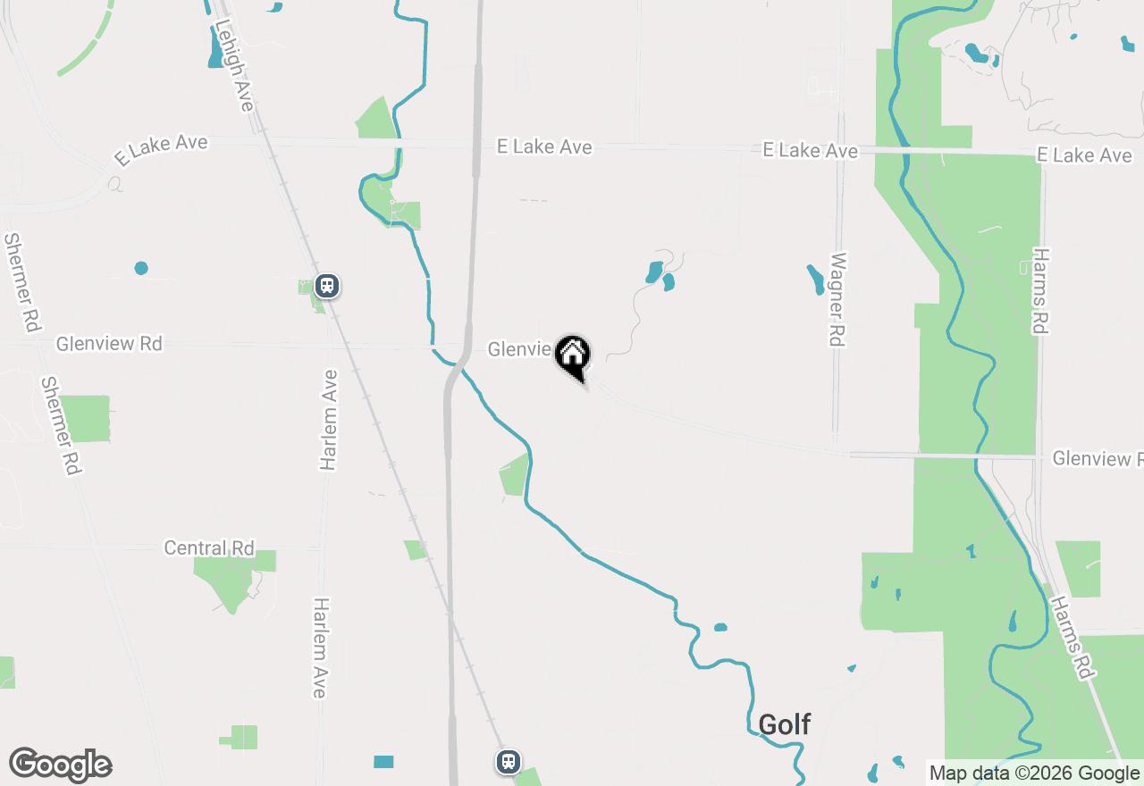 Map of (Address confidential), Glenview, Illinois 60025