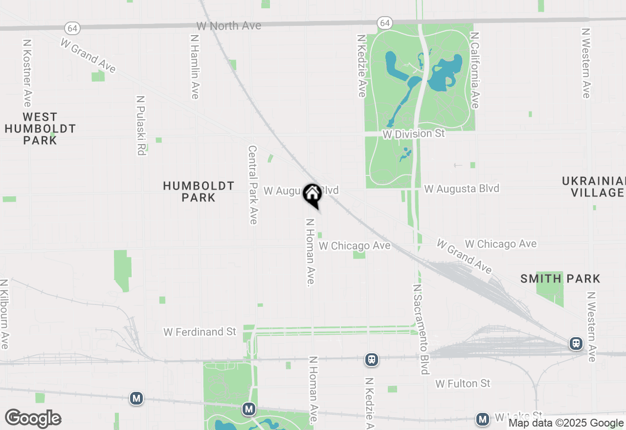 Map of 903 N Homan Avenue, Chicago, IL 60651
