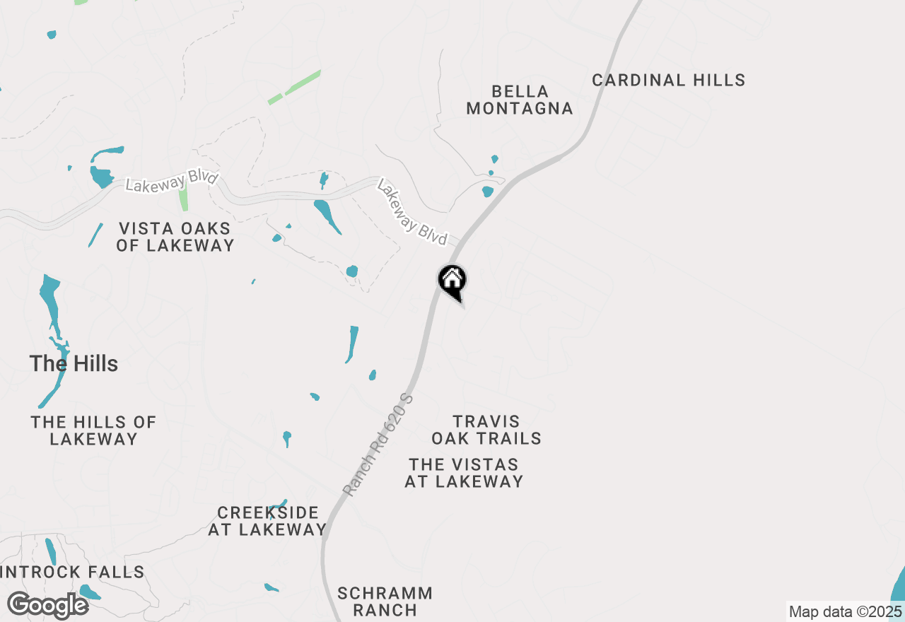 Map of 1209 Delsie Dr #A, Austin, TX 78734