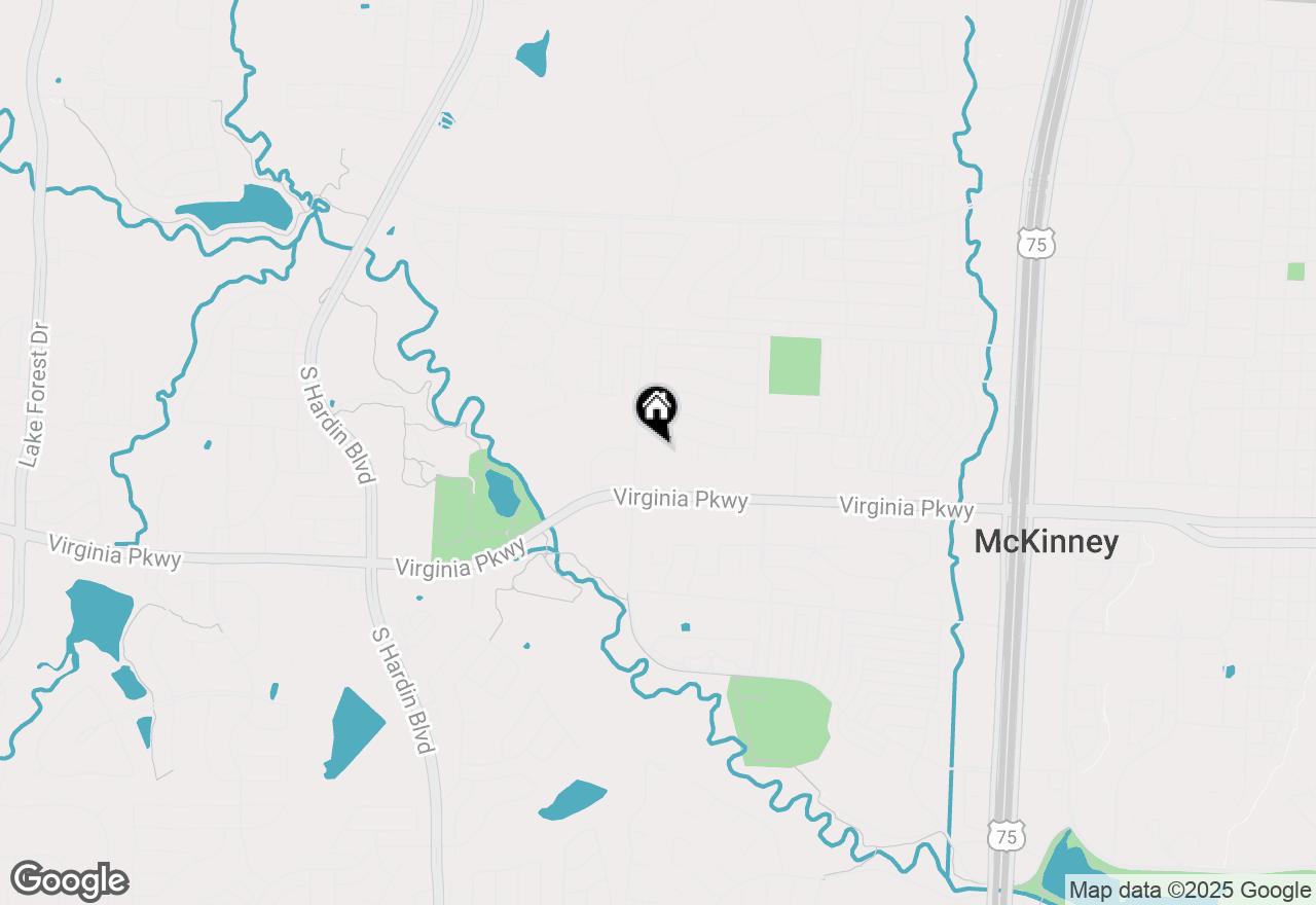 Map of 200 Devonshire Court, Mckinney, TX 75071