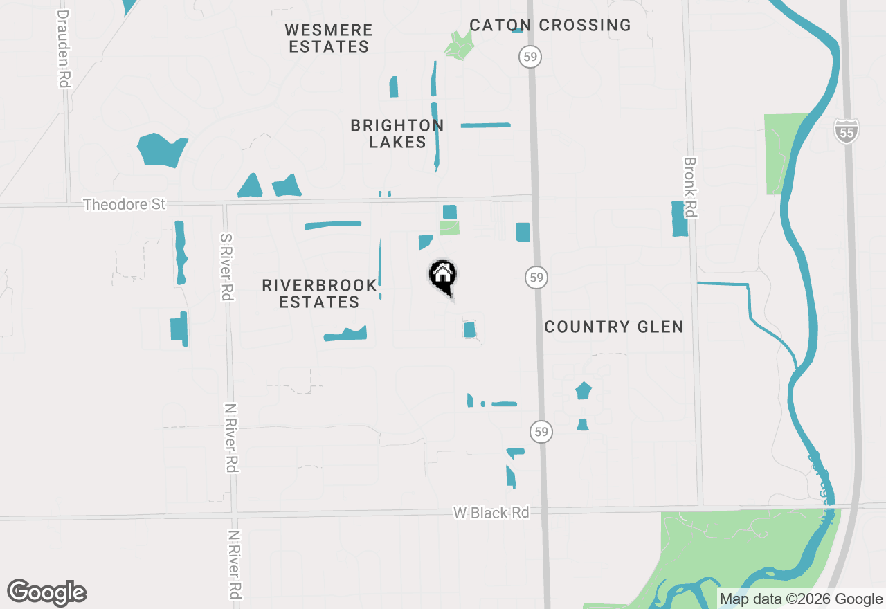 Map of 5116 Red Field Court, Plainfield, IL 60586