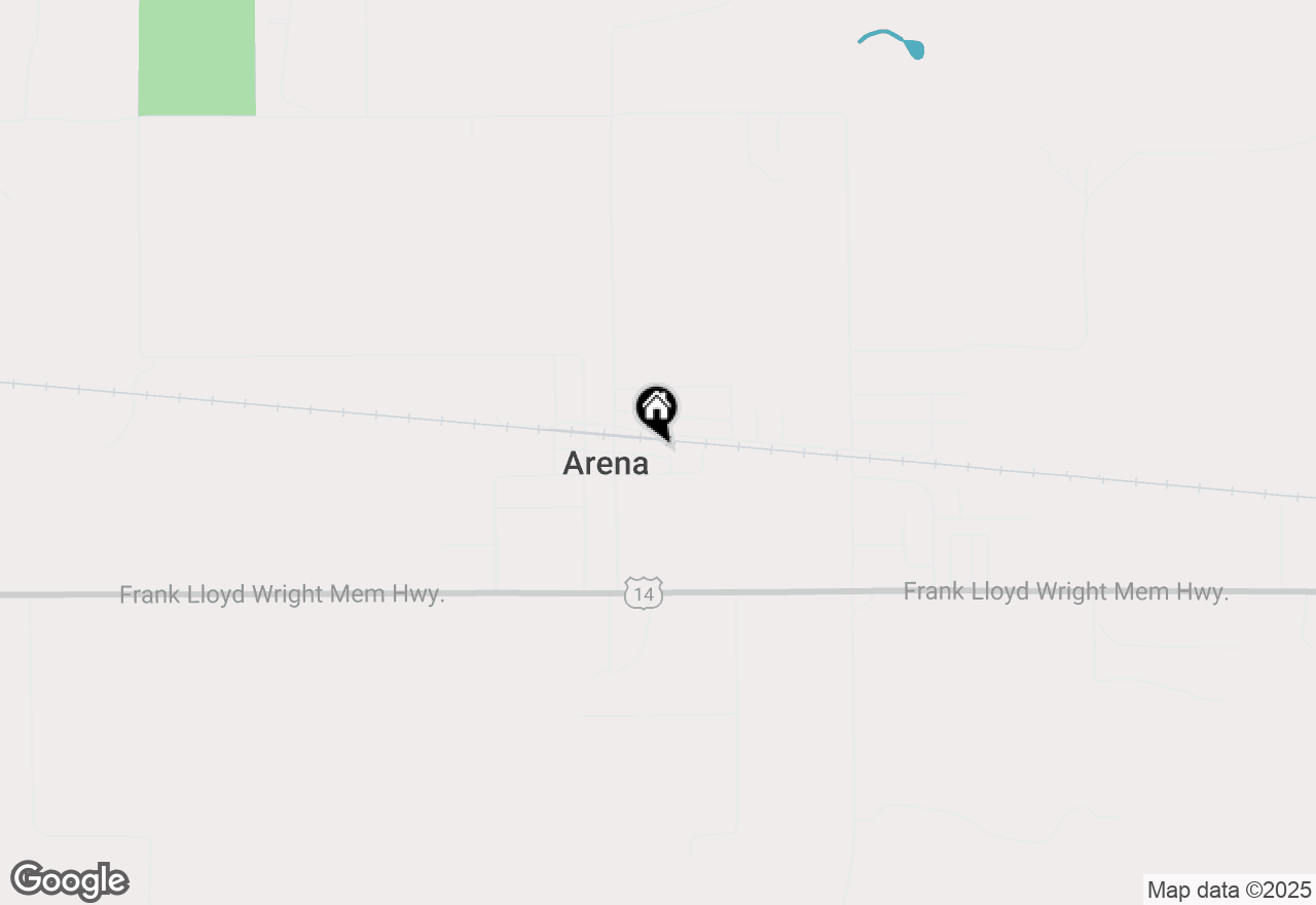 Map of 412 High Street, Arena, WI 53503