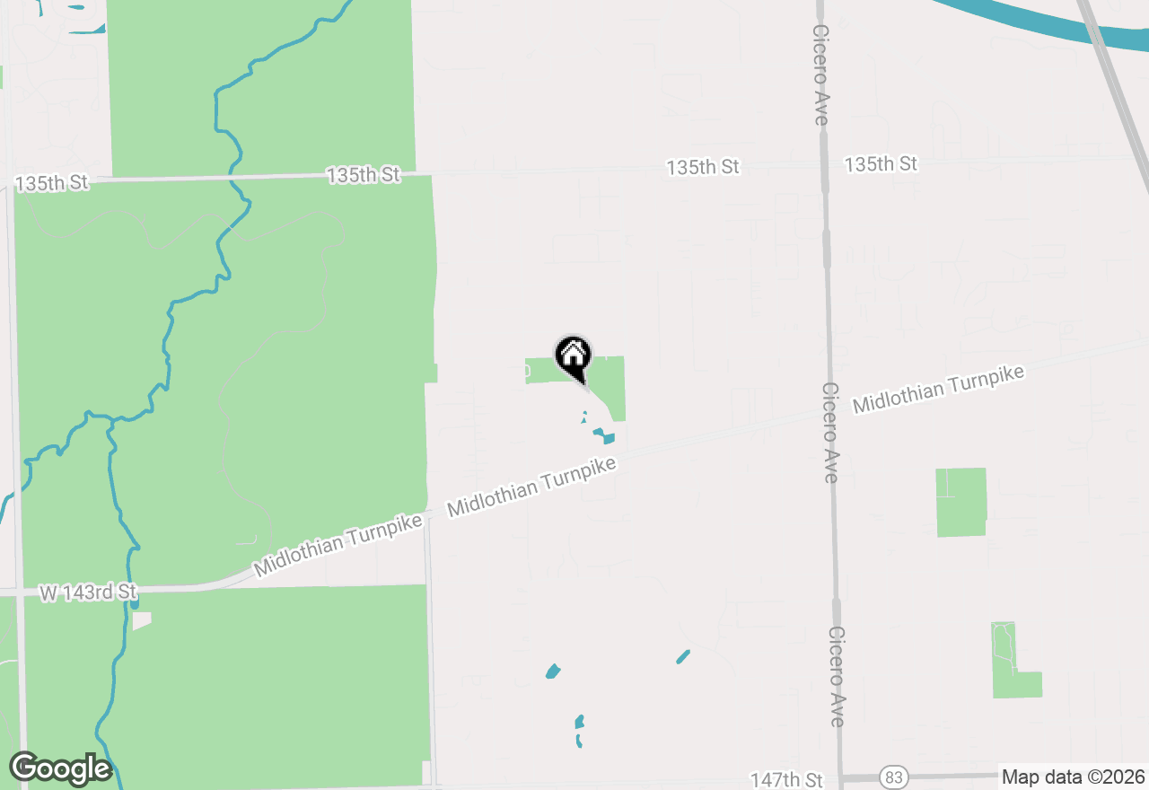 Map of 5239 James Lane #1101, Crestwood, IL 60418