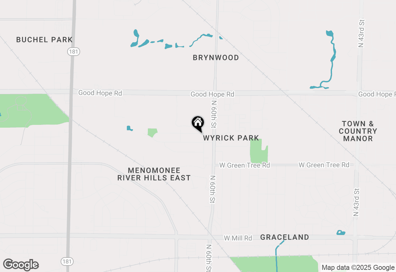 Map of 6125 W Hustis St, Milwaukee, WI 53223
