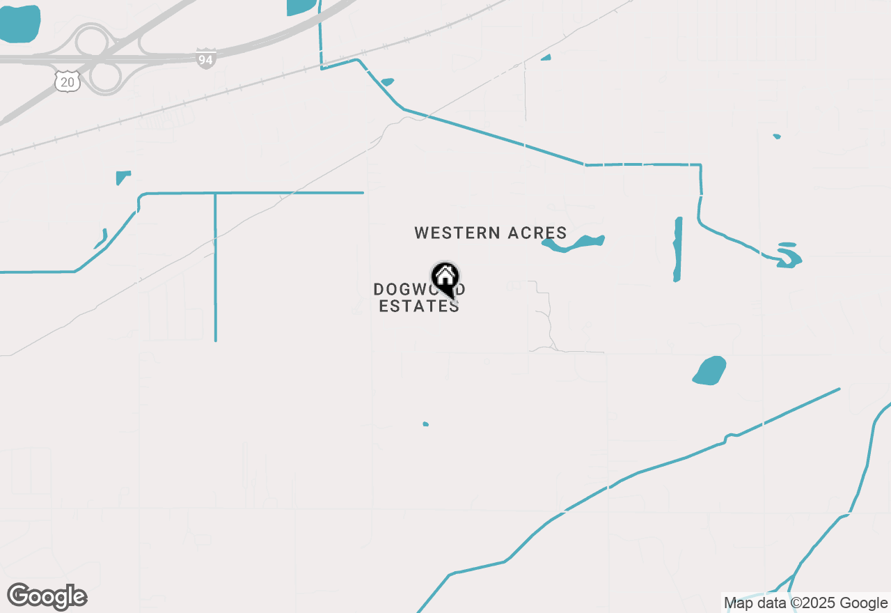 Map of 1521 Birdie Way, Chesterton, IN 46304
