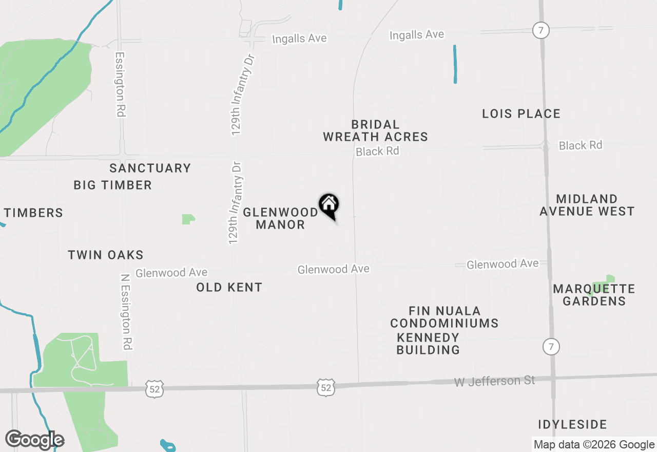 Map of 517 Bethel Drive #2S, Joliet, IL 60435