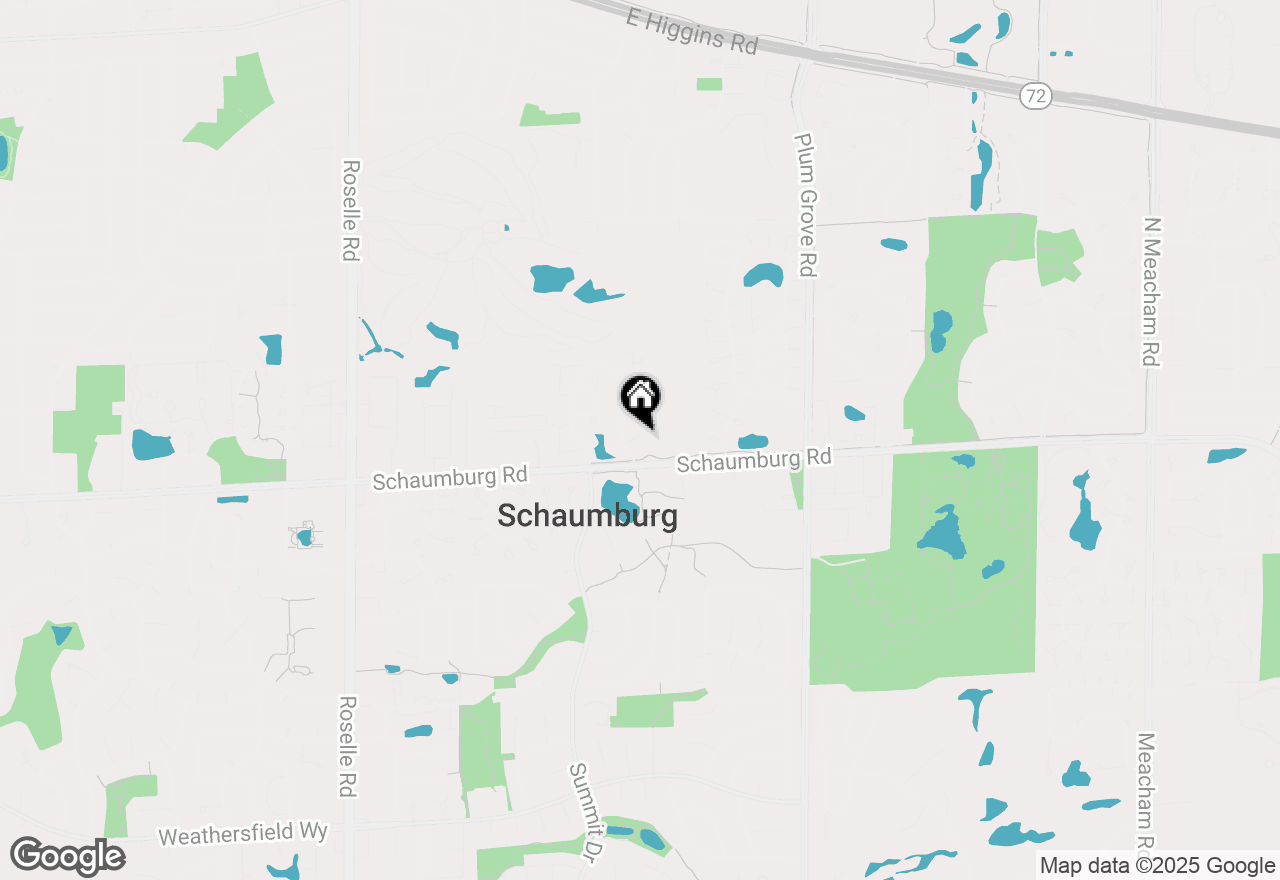 Map of 11 Bright Ridge Drive, Schaumburg, IL 60194