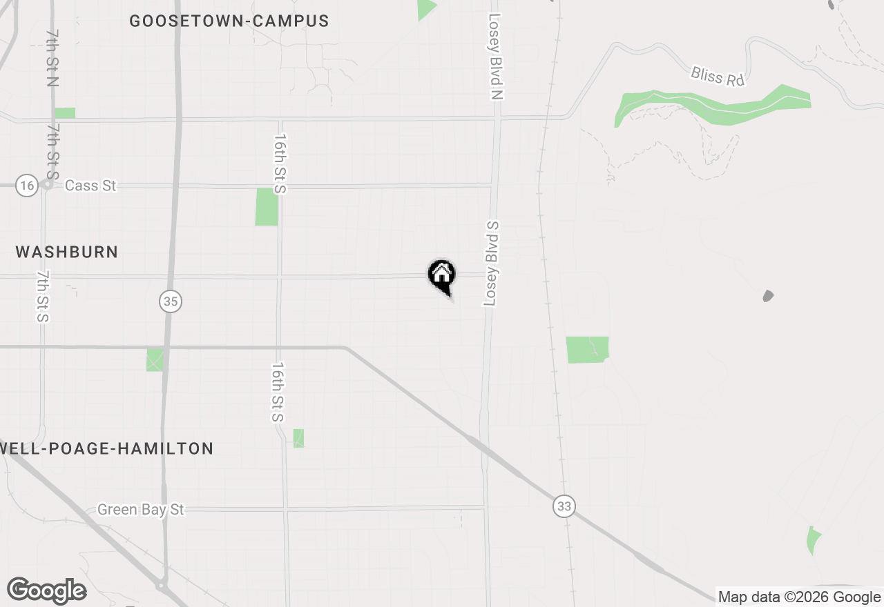 Map of 2202 Winnebago St, La Crosse, WI 54601