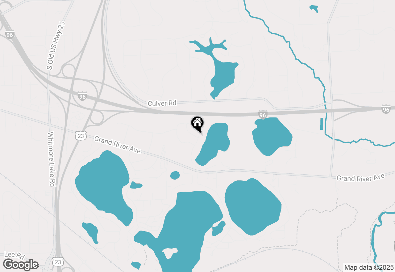 Map of 5855 Windword Drive, Brighton, MI 48116