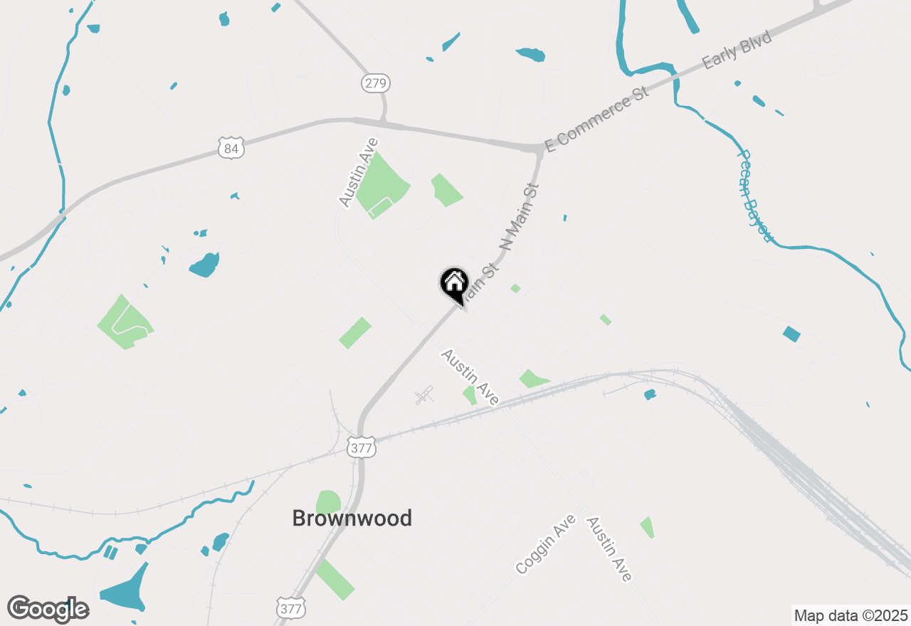 Map of 600 Main Street, Brownwood, TX 76801