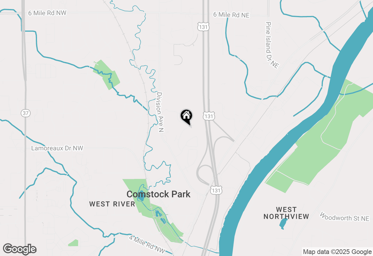 Map of 4530 Buttercup Run #60, Comstock Park, MI 49321
