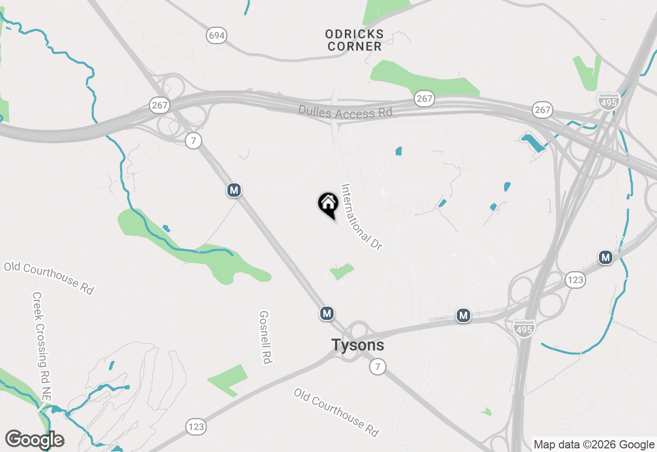 Map of 8340 Greensboro Drive #623, Mclean, VA 22102