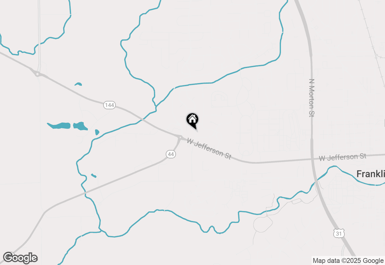 Map of 108 King Arthur Drive, Franklin, IN 46131