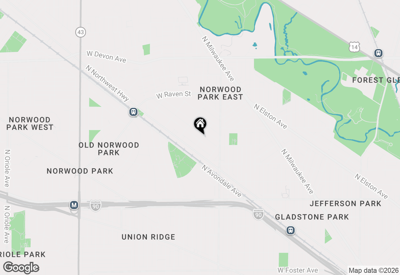 Map of 5901 N Navarre Avenue, Chicago, IL 60631