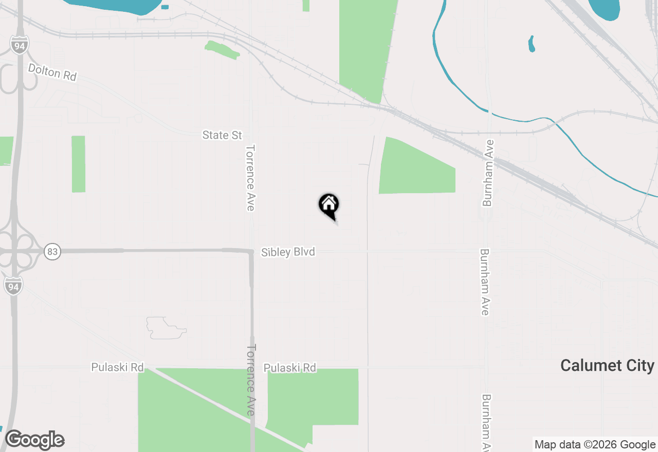 Map of 1119 Harding Avenue, Calumet City, IL 60409