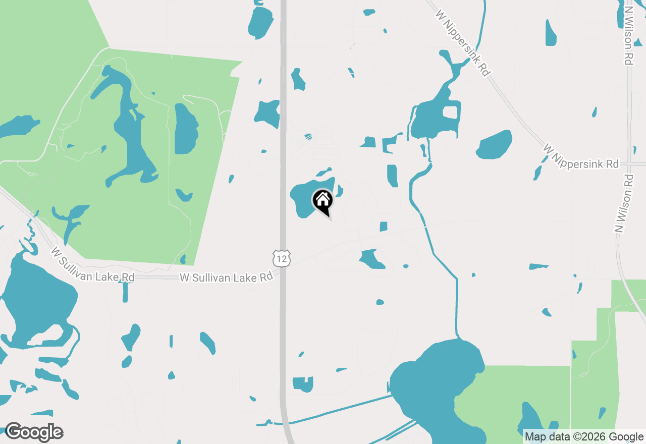 Map of 448 Red Oak Circle, Volo, IL 60020