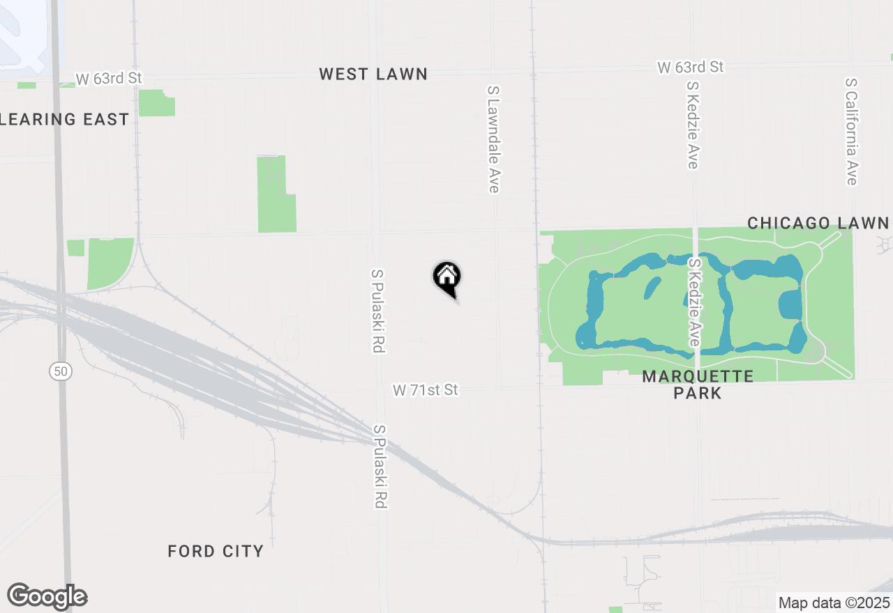 Map of 3814 W 69th St., Chicago, IL 60629