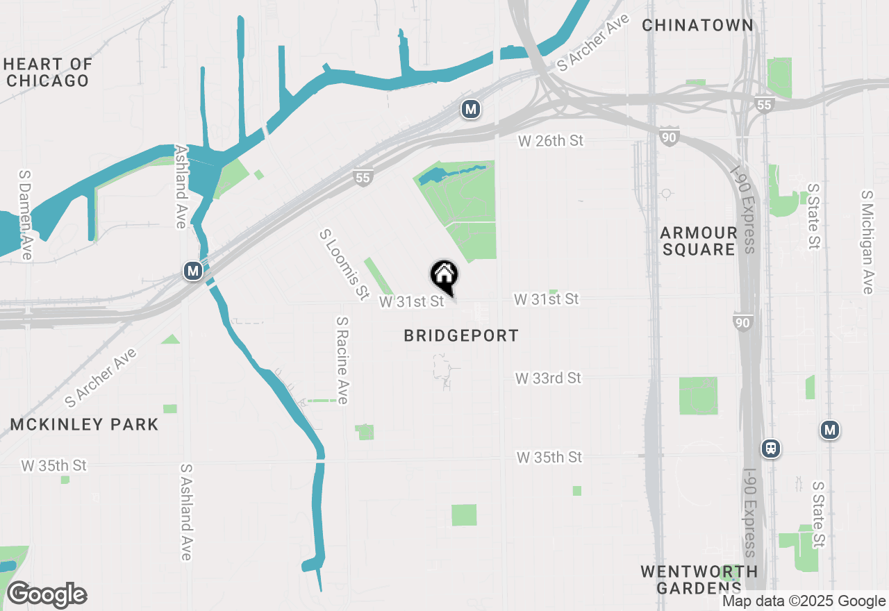 Map of 925 W 31st Street, Chicago, IL 60608