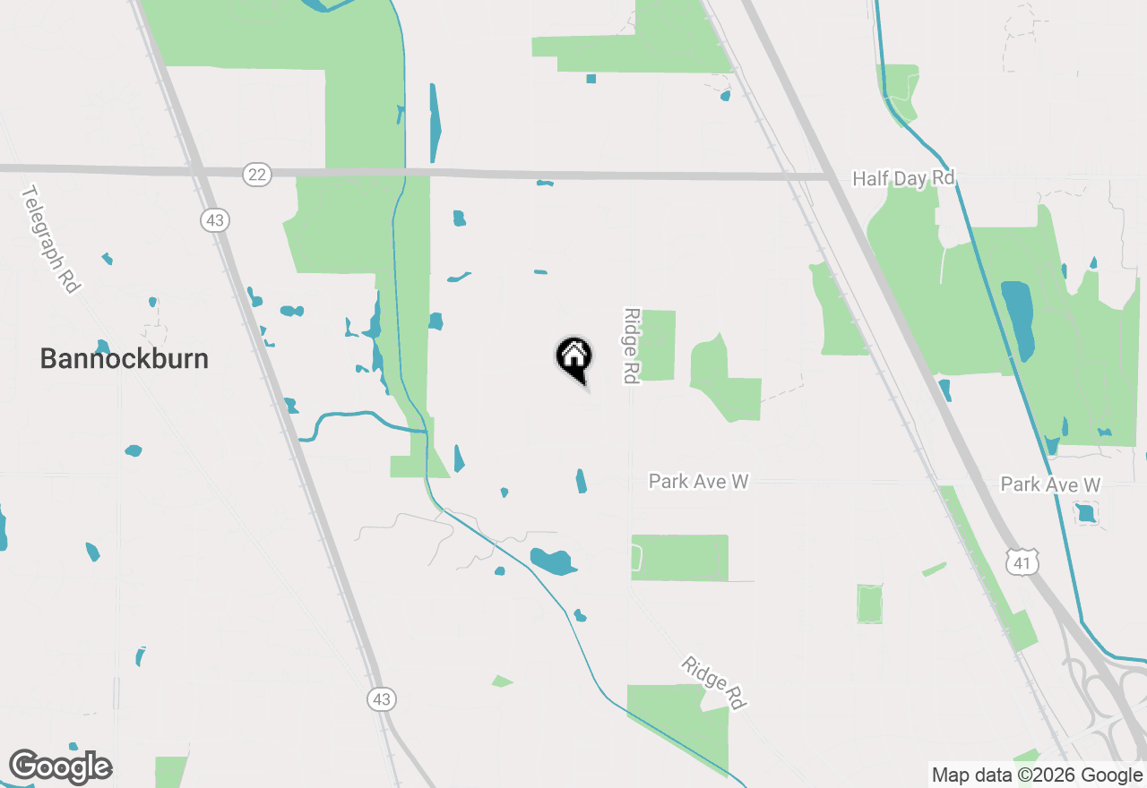 Map of 2035 Kipling Court, Highland Park, IL 60035