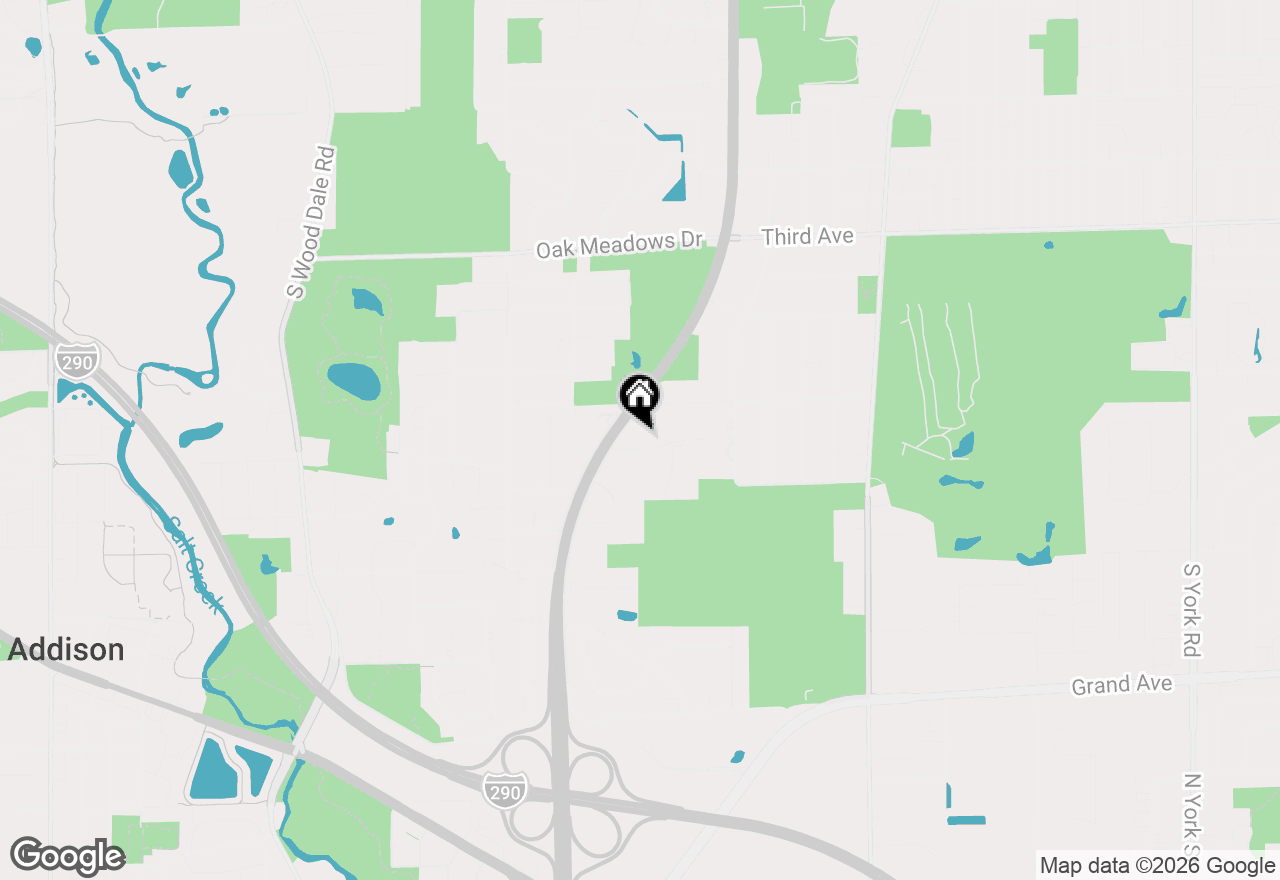 Map of 17W174 Woodland Avenue, Bensenville, IL 60106