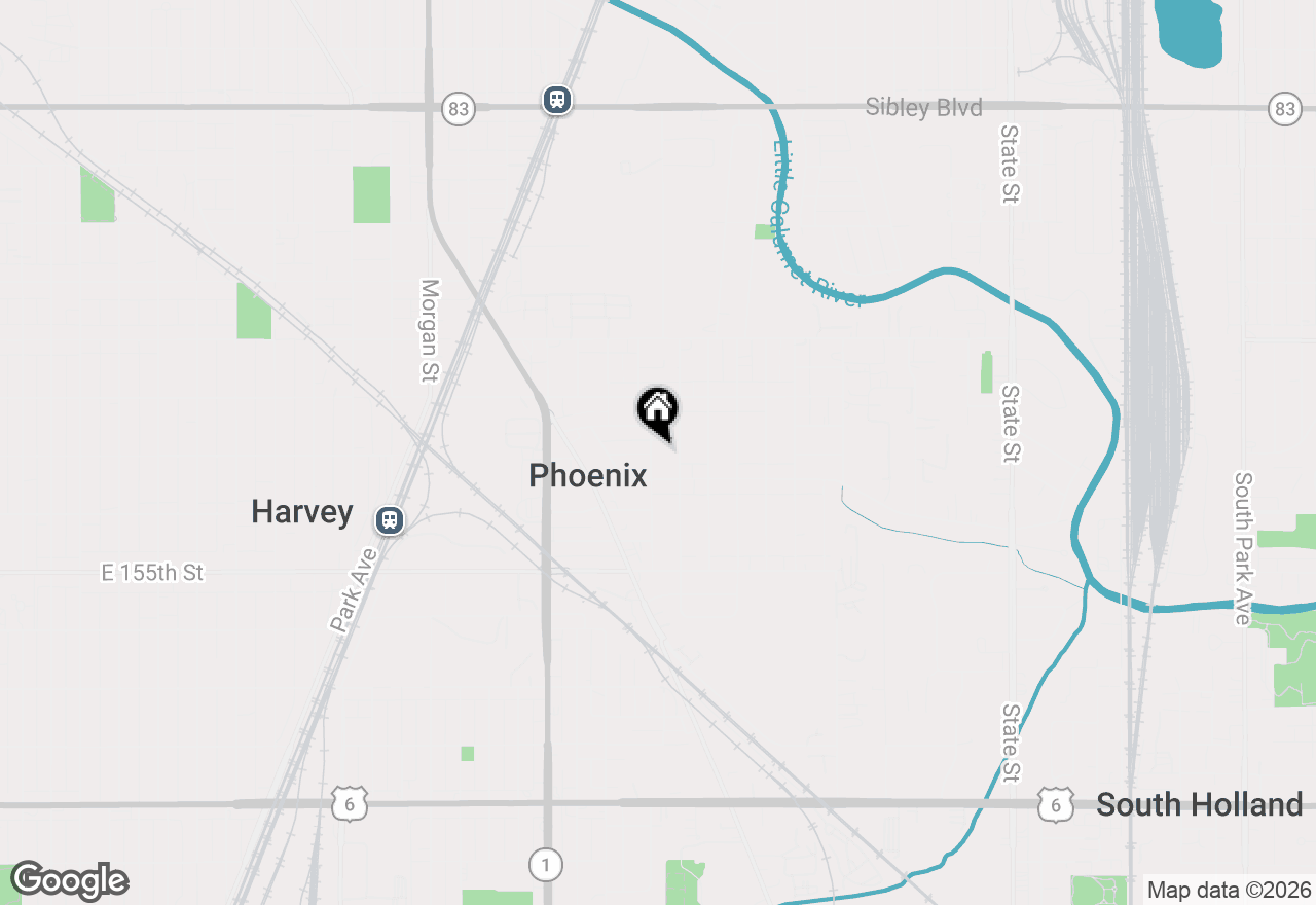 Map of 15247 3rd Avenue, Phoenix, IL 60426