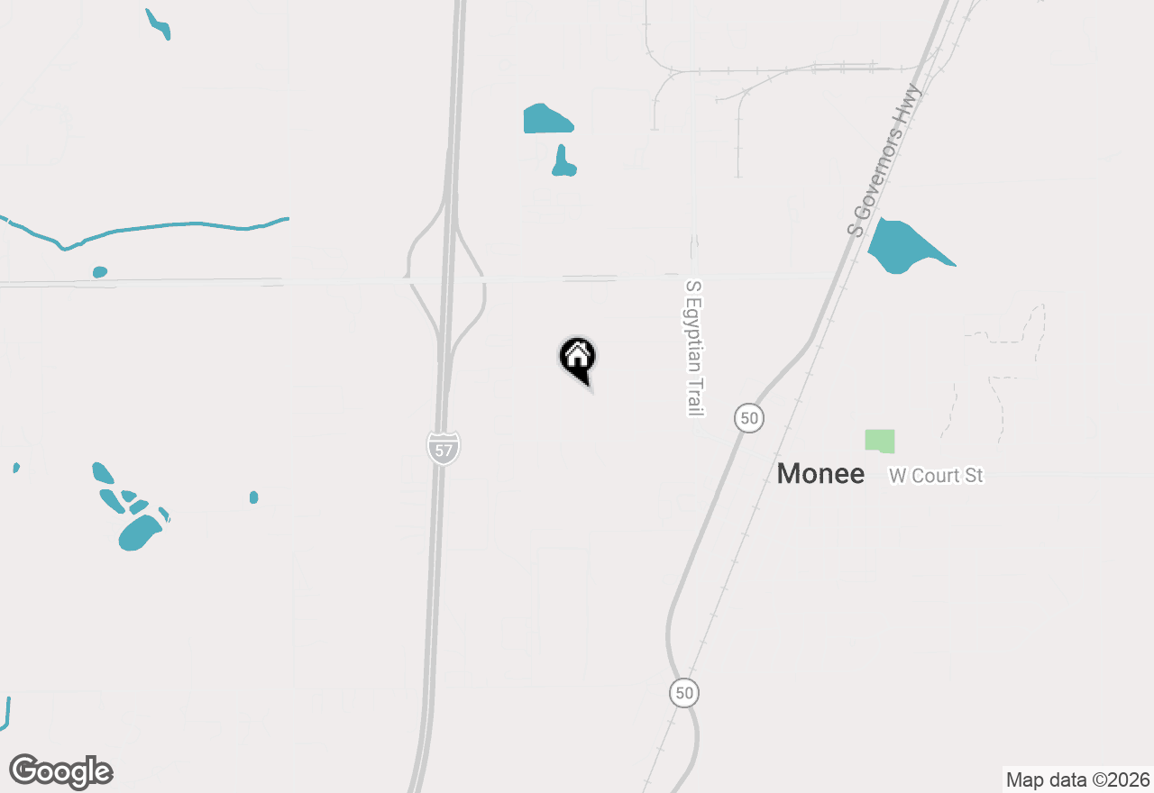 Map of 25732 S Taft Street, Monee, IL 60449
