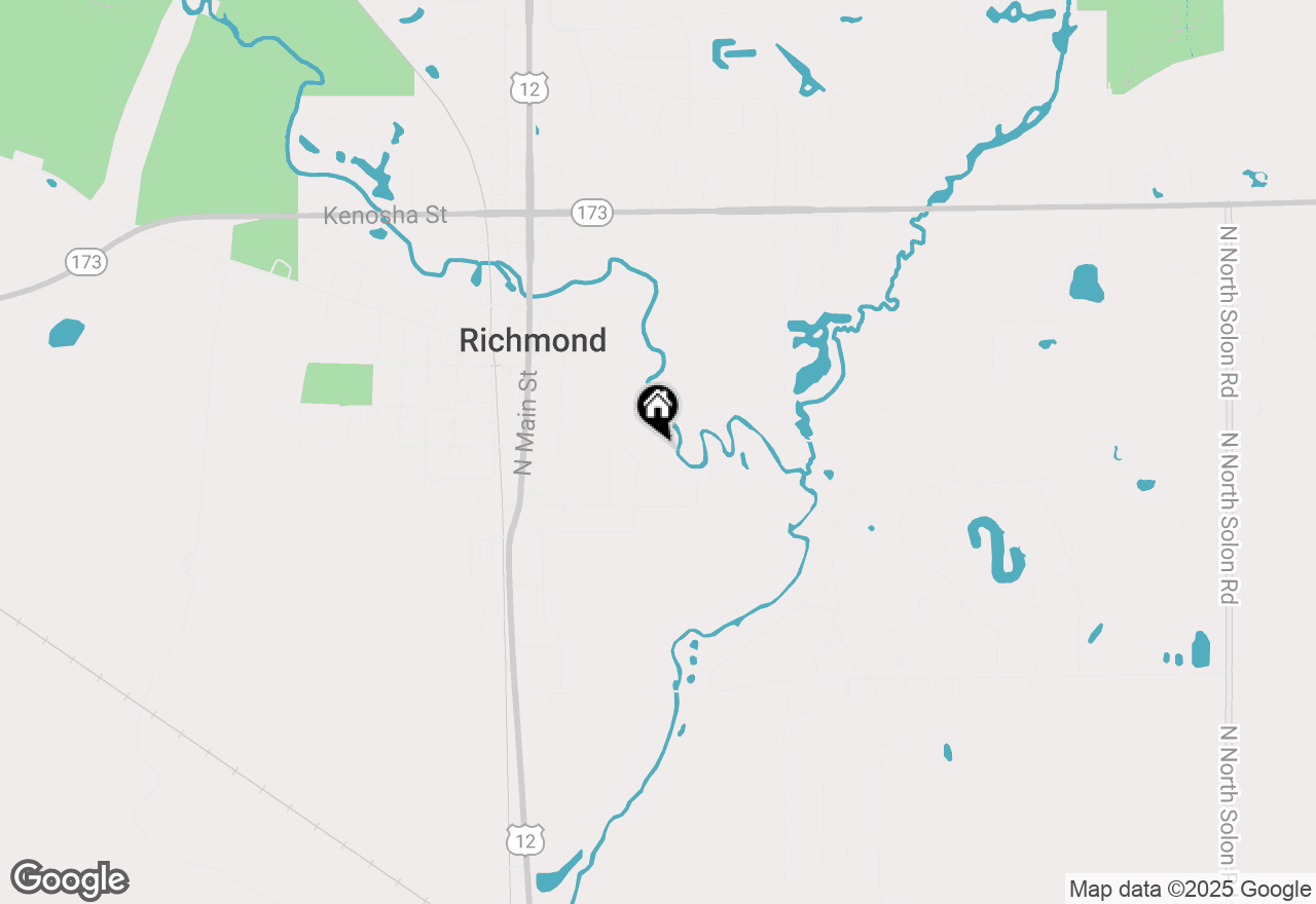 Map of 5222 W Nippersink Drive, Richmond, IL 60071