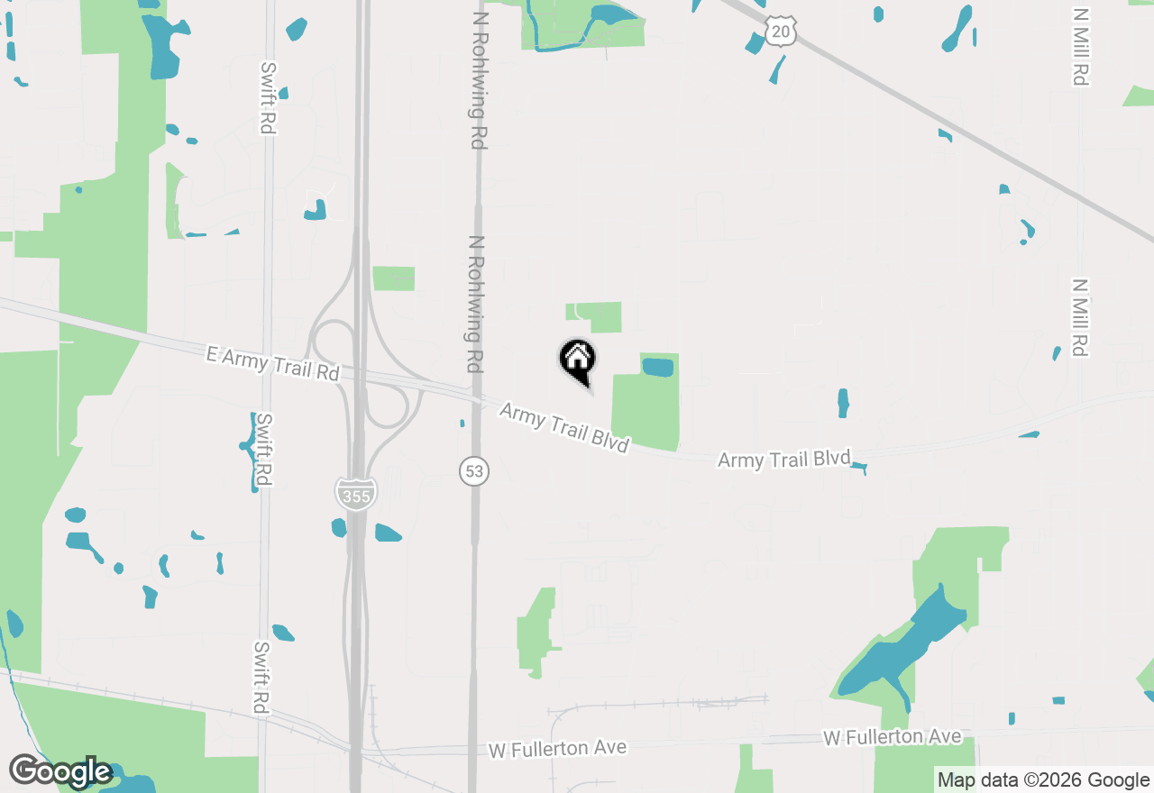 Map of 3N662 Elizabeth Street, Addison, IL 60101