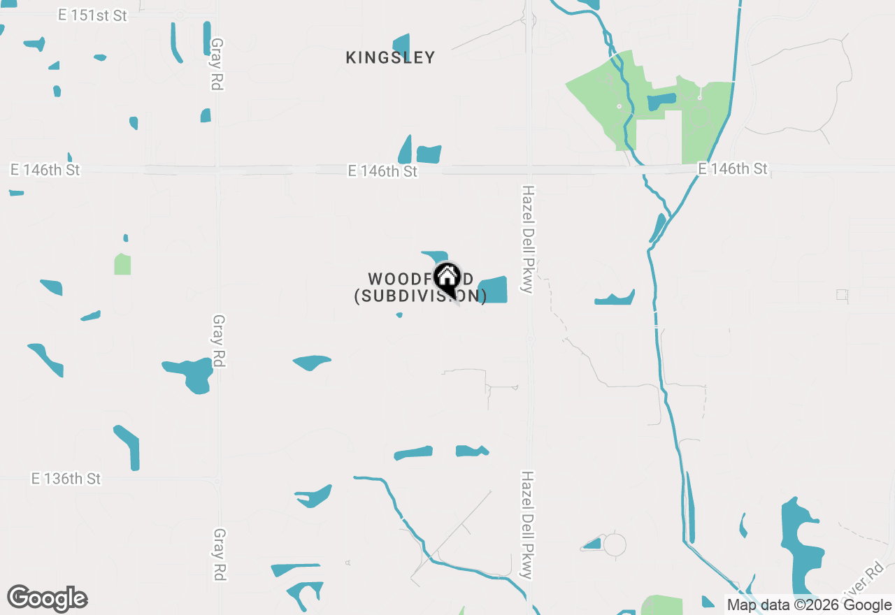 Map of 5291 Woodfield Drive S, Carmel, IN 46033