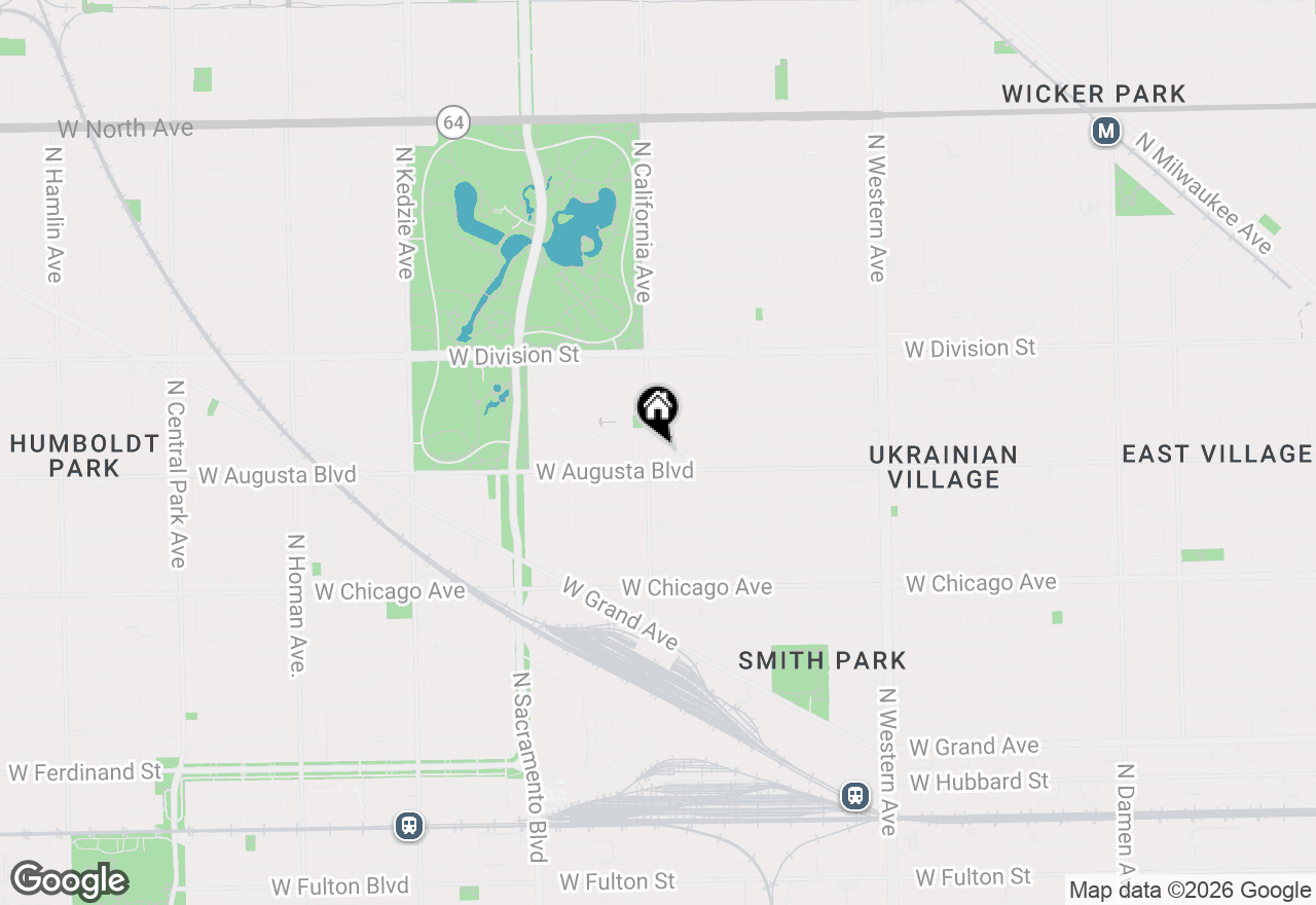 Map of 1017 N California Avenue #9, Chicago, IL 60622