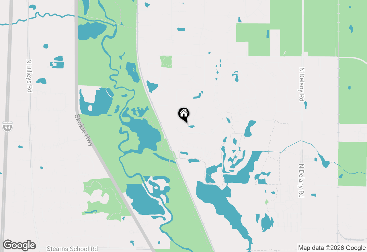 Map of 4827 W Pebble Beach Drive, Wadsworth, IL 60083