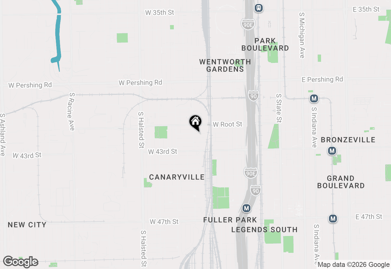 Map of 4201 S Normal Avenue #3, Chicago, IL 60609