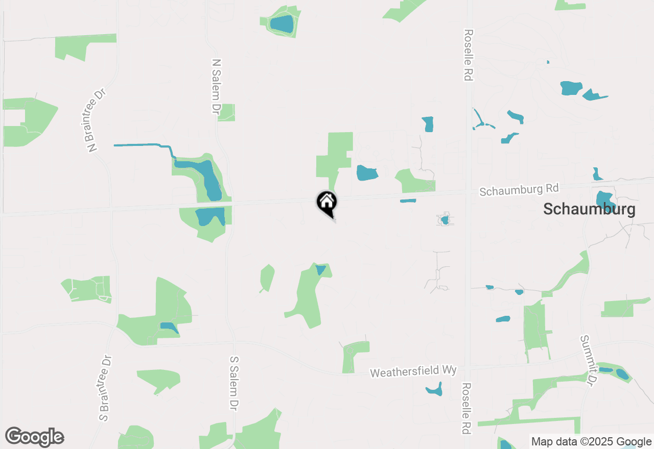 Map of 32 Hilltop Drive, Schaumburg, IL 60193