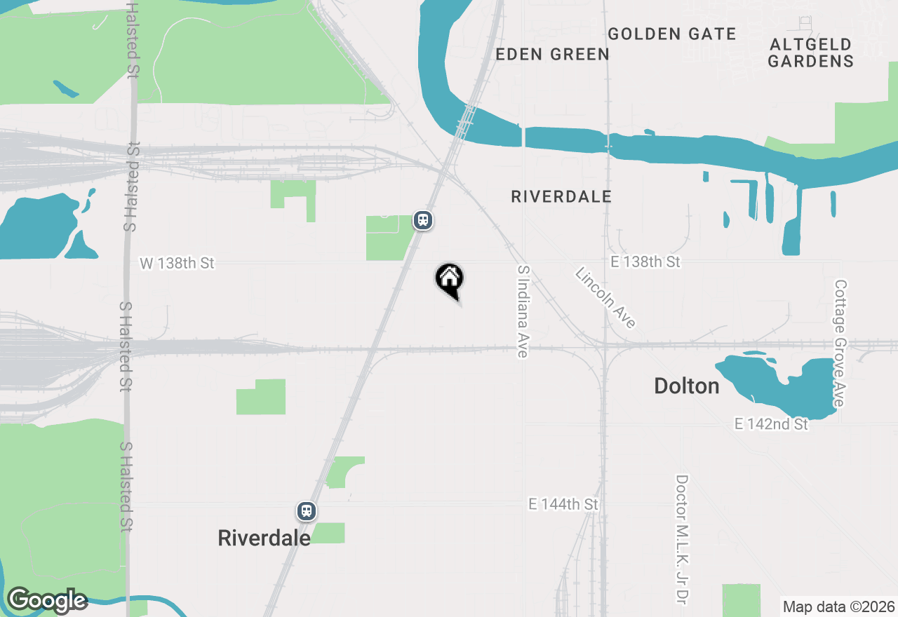 Map of 13903 S State Street, Riverdale, IL 60827