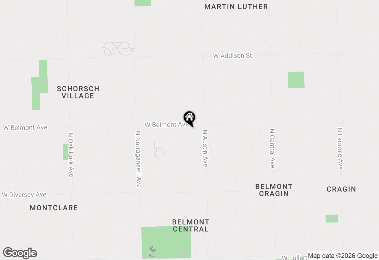 Map of 6056 W Fletcher Street, Chicago, IL 60634