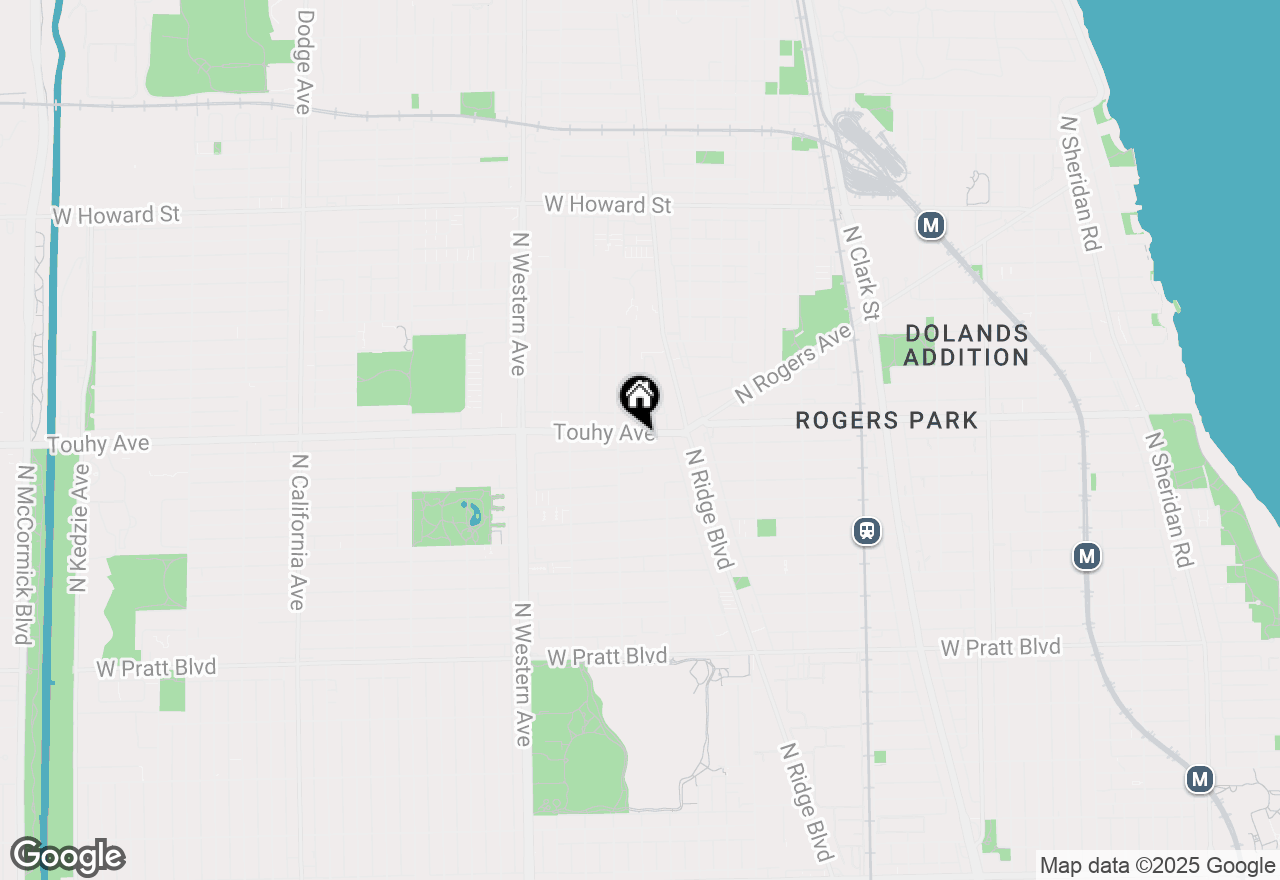 Map of 2155 W Touhy Avenue, Chicago, IL 60645