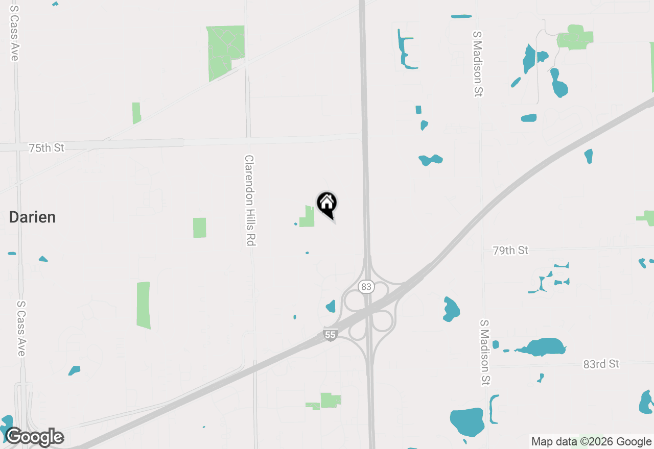 Map of 7730 Virginia Court, Willowbrook, IL 60527