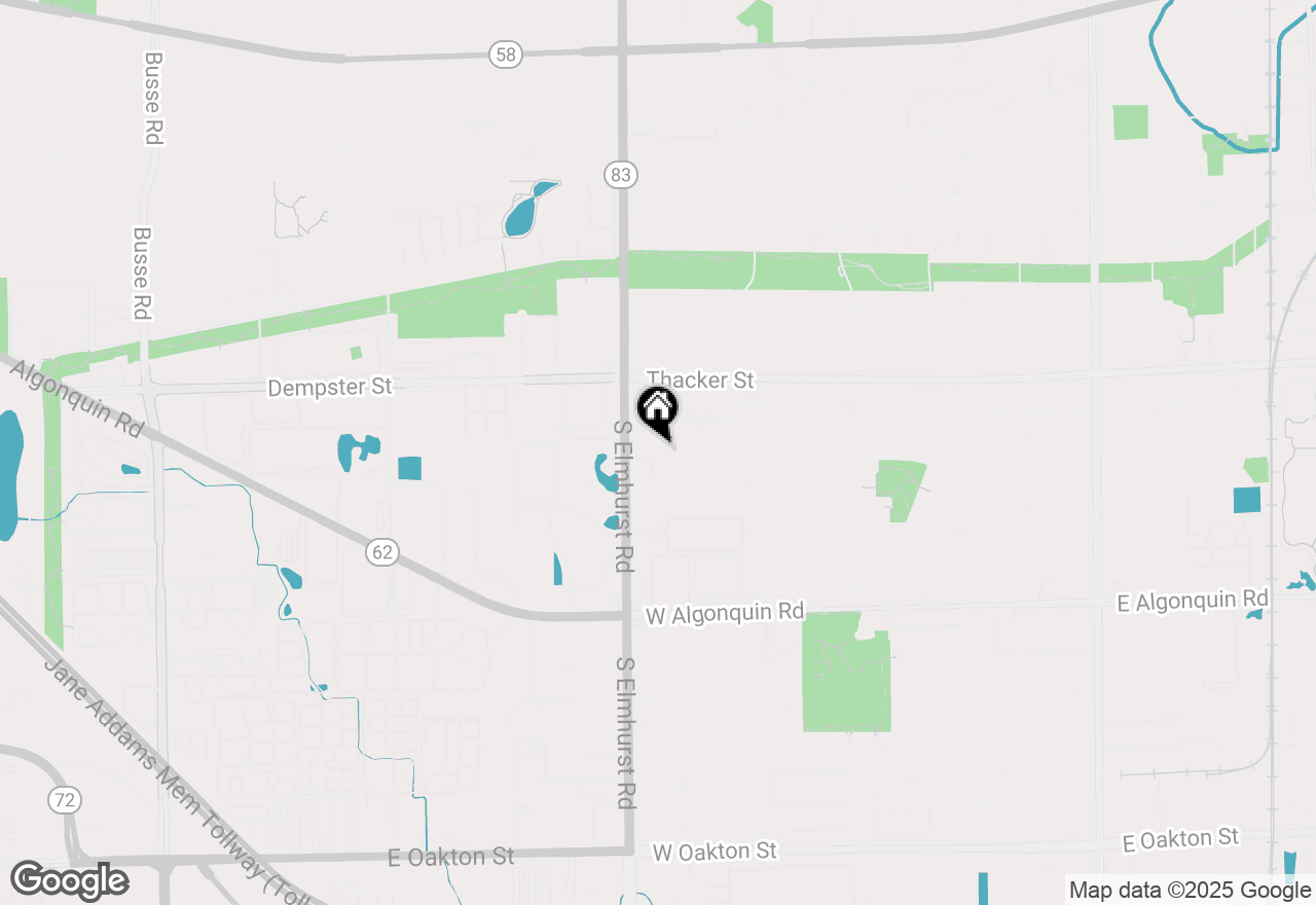 Map of 640 Murray Lane #101, Des Plaines, IL 60016