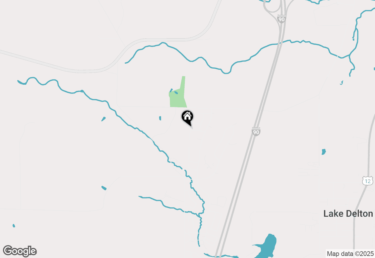 Map of 333 Oakbrook Drive, Wisconsin Dells, WI 53965