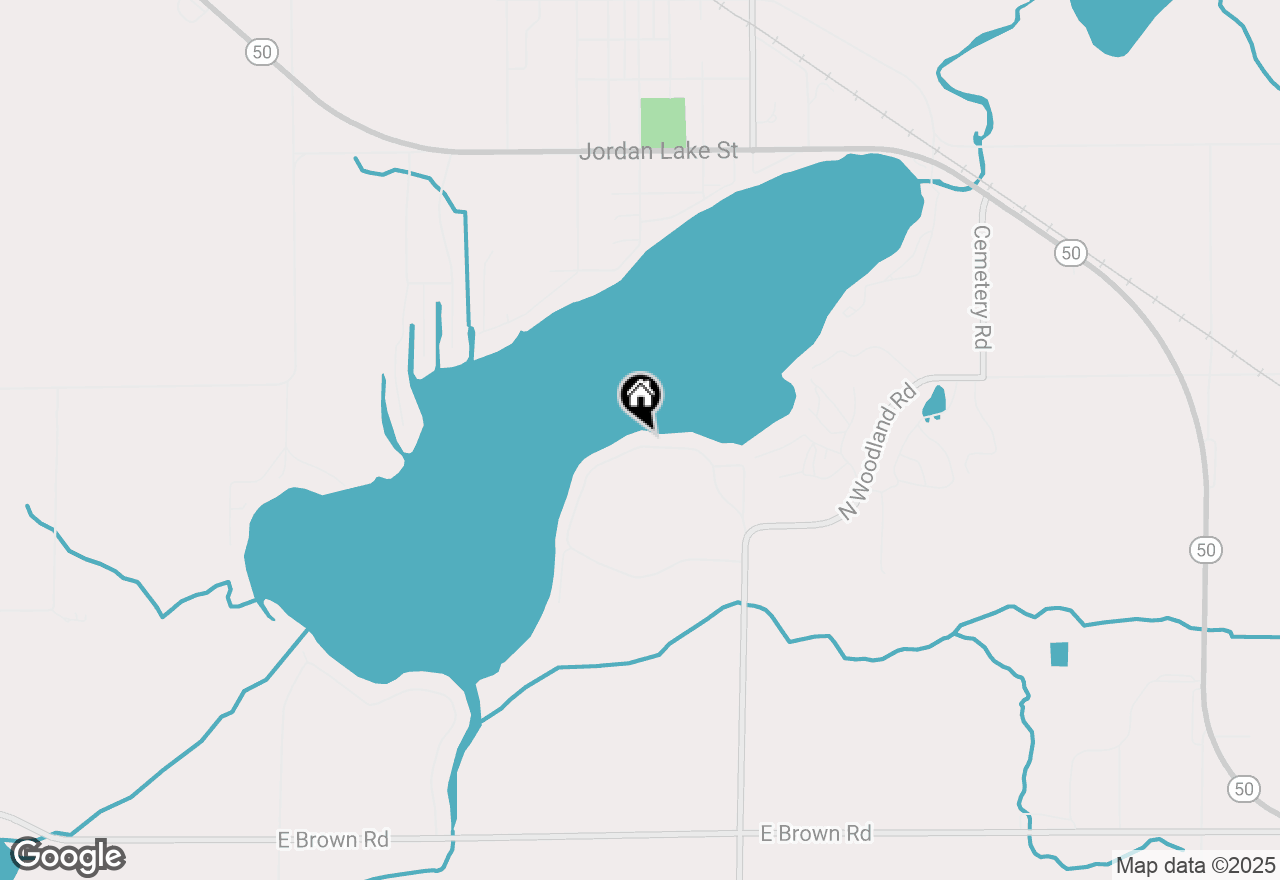 Map of 561 Eagle Point Road, Lake Odessa, MI 48849