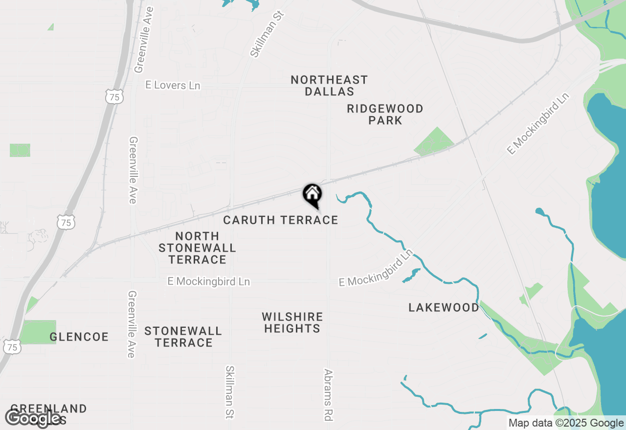 Map of 6333 Lange Circle, Dallas, TX 75214