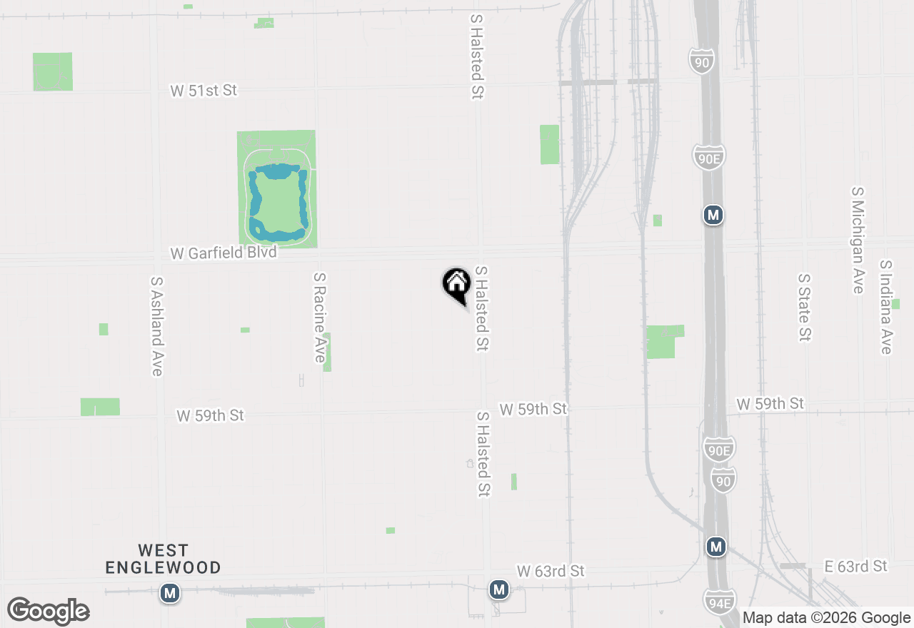 Map of 5638 S Green Street, Chicago, IL 60621