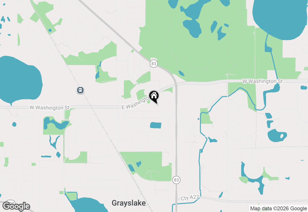 Map of 290 Rock Hall Court, Grayslake, IL 60030