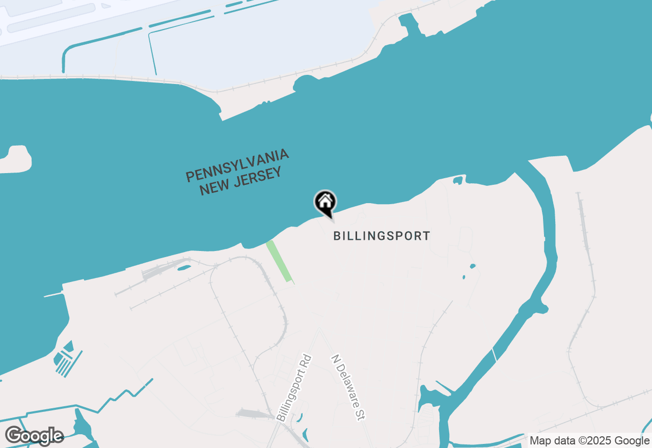 Map of 25 Riverview Avenue, Paulsboro, NJ 08066